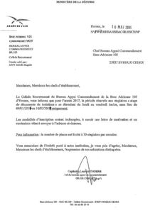 Stages à la BA 105 pour les élèves de 3eme