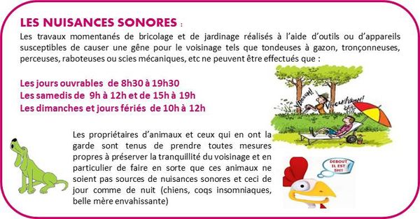 Bien vivre entre voisins